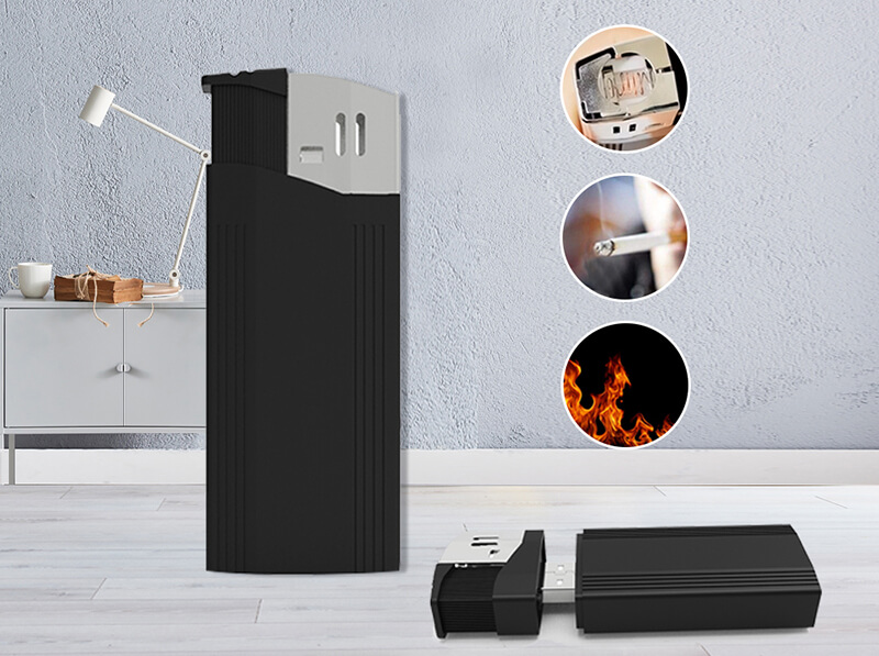 Real Lighter Real Lighter Wi-Fi DVR with Motion Detection | Spy Shop Europe