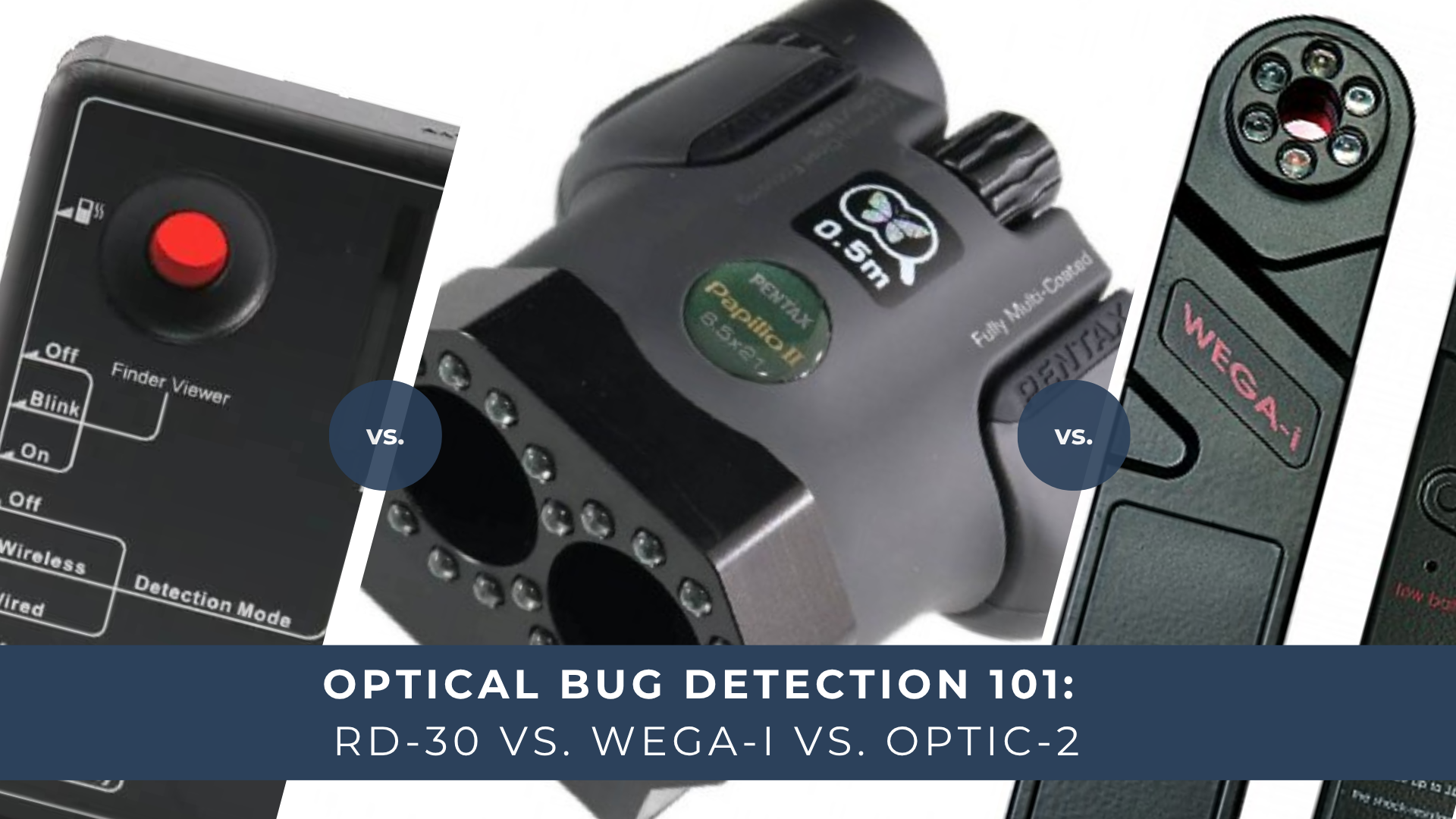comparaison d&eacute;tecteur optique