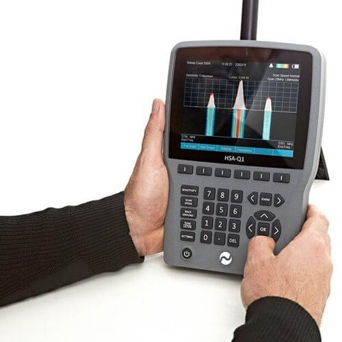 Handheld RF Spectrum Analyser 1 Mhz to 13.44 Ghz