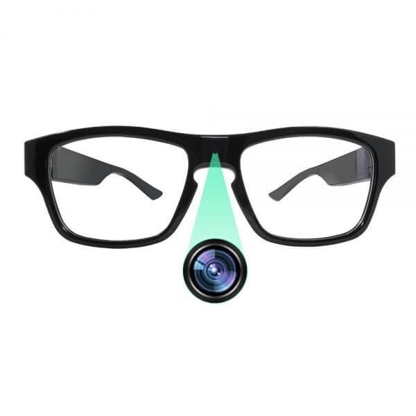 1080P Glasses Mini DVR with 2 batteries