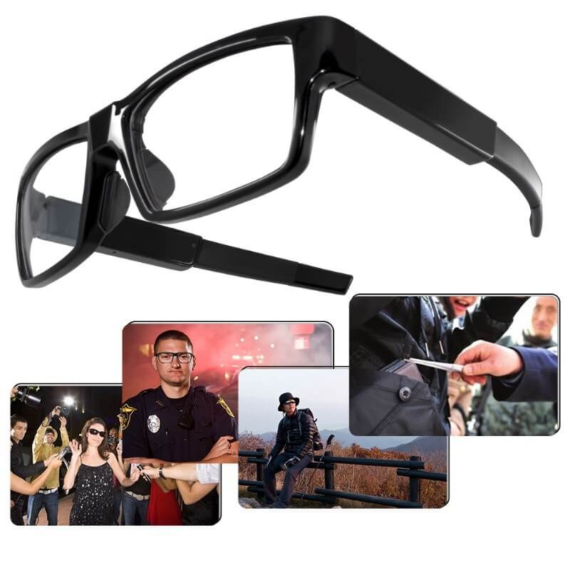 Full HD 1080P Eyeglasses Mini DVR with 16GB built in memory 