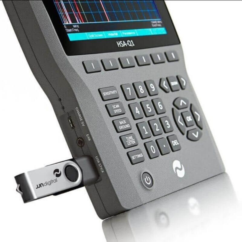 Handheld RF Spectrum Analyser 1 Mhz to 13.44 Ghz