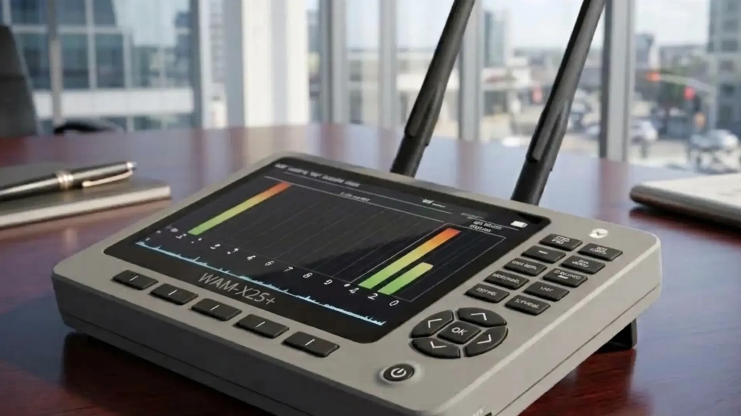 كاشف الترددات اللاسلكية WAM-X25 Plus: يرصد أجهزة AirTag وشبكات WiFi 6E والهواتف الفضائية