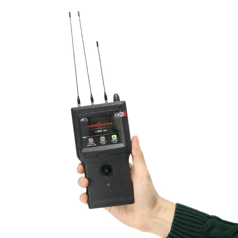 Hawksweep HS-D8000 Plus Handheld RF detector and Digital Frequency Counter