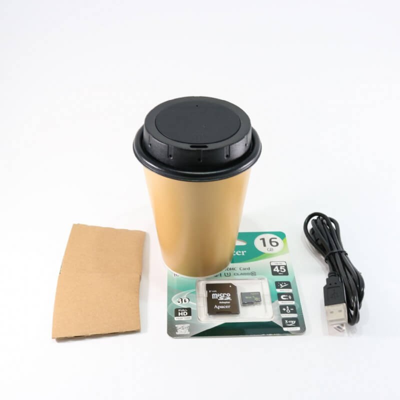 LawMate PV-CC10W Coffee Cup Covert Wi-Fi DVR