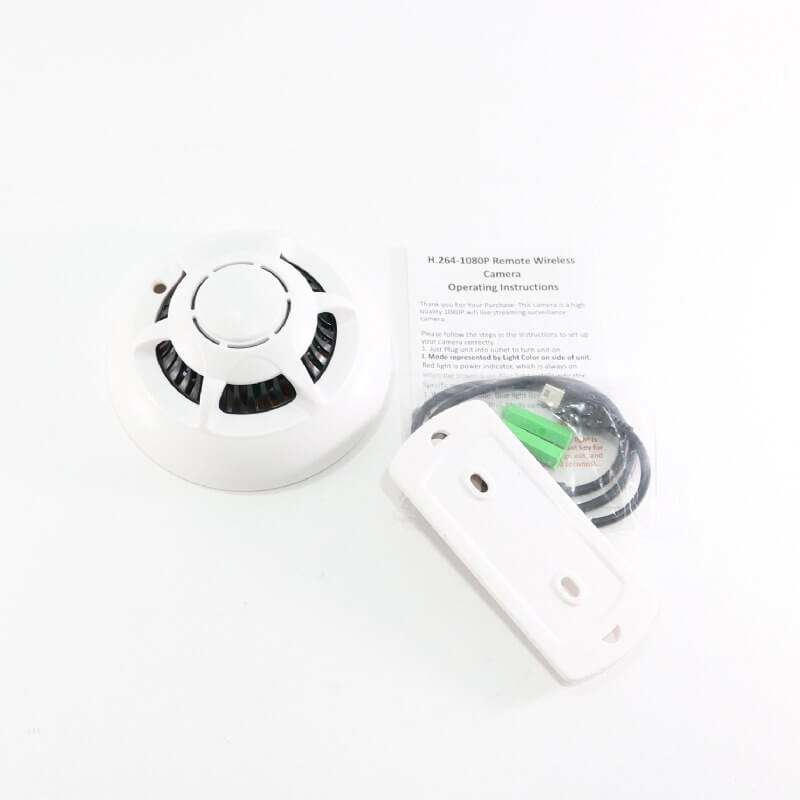 Smoke Detector 1080P Wi-Fi IP DVR