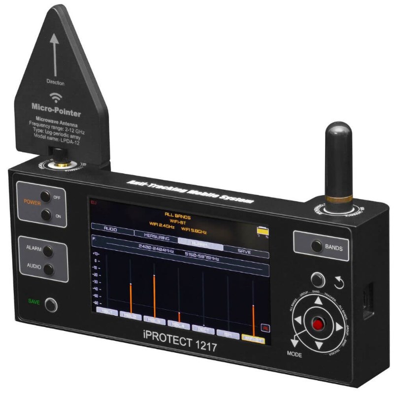 iProtect 1217 Detector of mobile and wireless signals