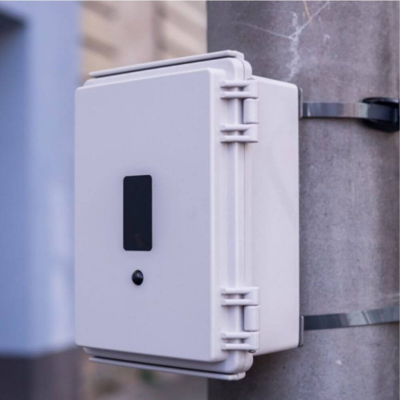 4G Security Camera in Utility Box
