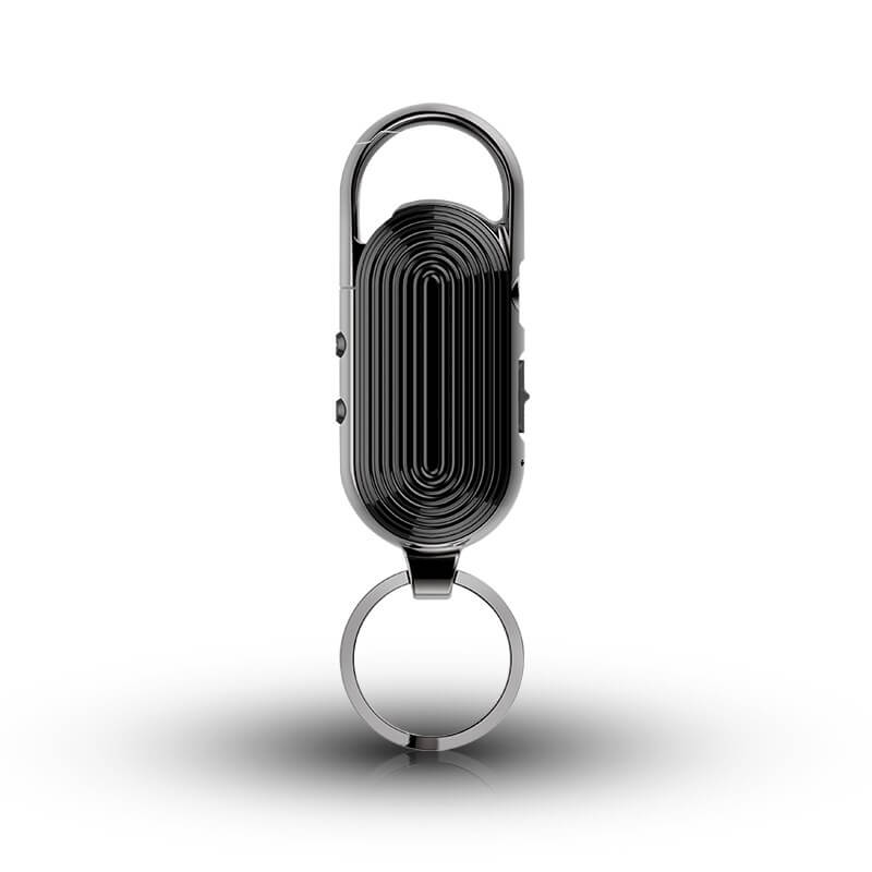 Key Chain Audio Recorder and MP3 Player with 8 GB Integrated Memory